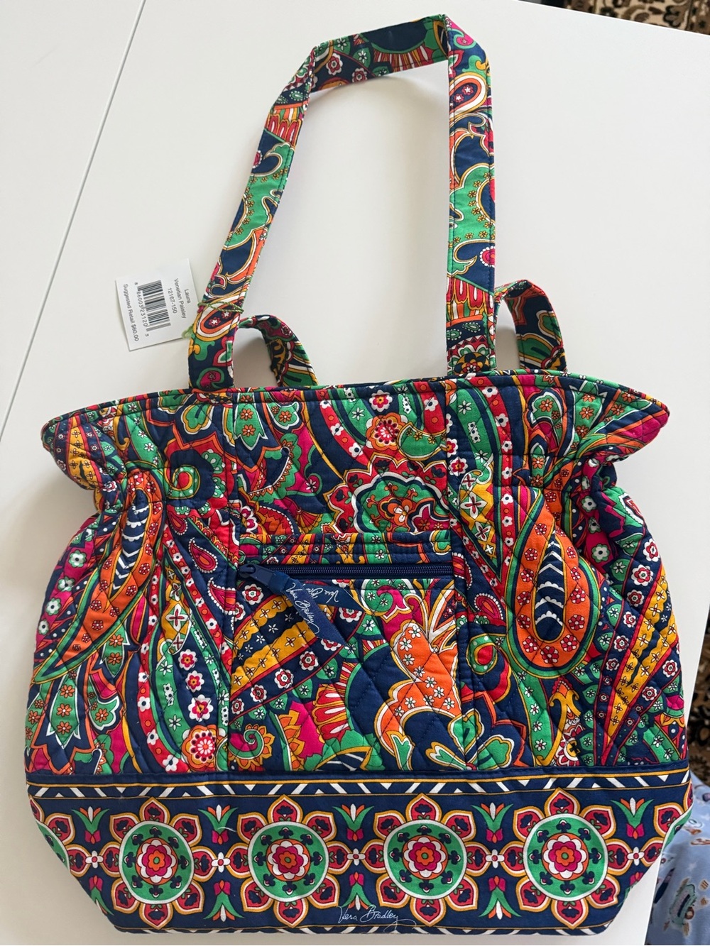 Vera Bradley || Laura tote bag in Venetian Paisley